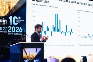 S&P Global на Зърнена Академия 2026: средната цена на пшеницата се очаква на 248 €/т